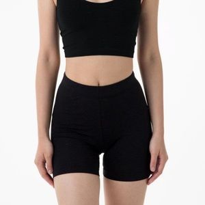 SOLD ON DEPOP ✨ los angeles apparel bike shorts